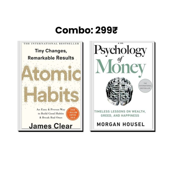 The Psychology of Money + Atomic Habits Combo