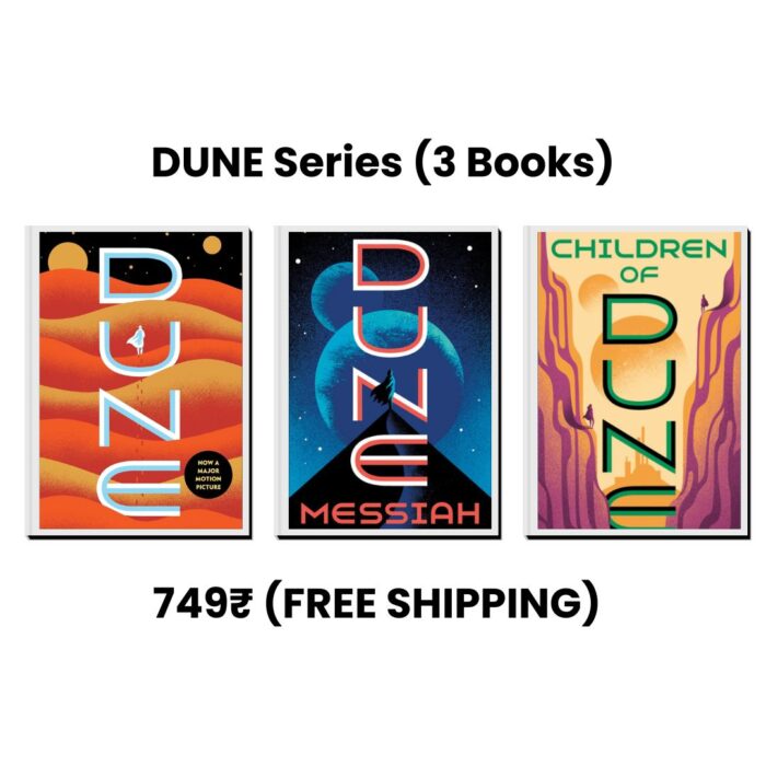 DUNE Series (3 Books) by Frank Herbert