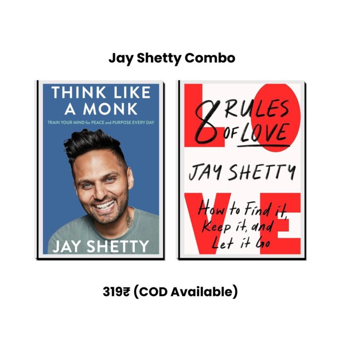 Jay Shetty Combo (Think Like a Monk + 8 Rules of Love)
