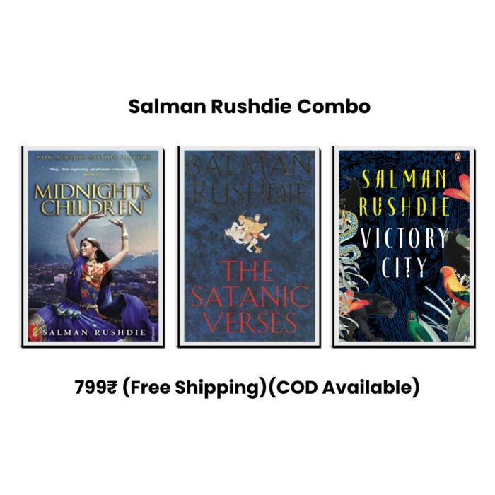 Salman Rushdie Combo (Midnight's Children + The Satanic Verses + Victory City)