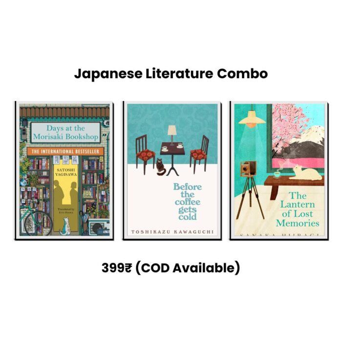 Japanese Literature Combo (Days at the Morisaki Bookshop + Before the Coffee Gets Cold + The Lantern of Lost Memories)