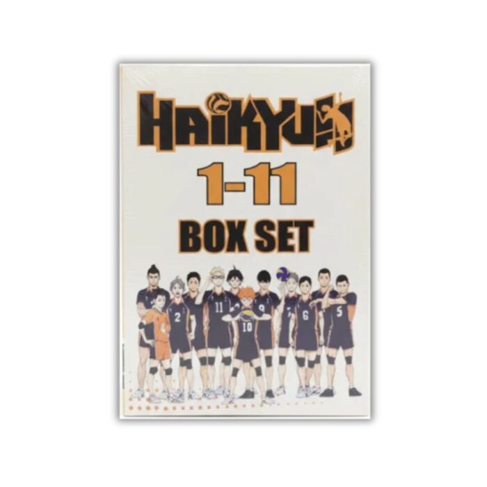 Haikyu Box set Vol (01-11) by Haruichi Furudate