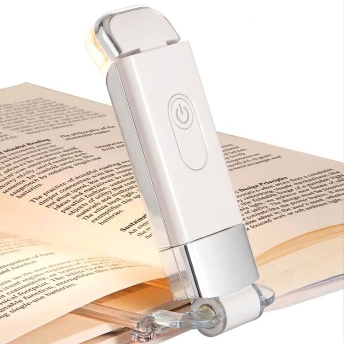 LED Clip Reading Light (USB Rechargeable)